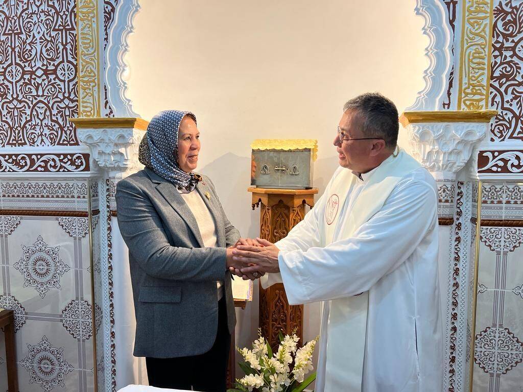 Célébration hommage à Imad Eglise de Mdiq au Maroc 6