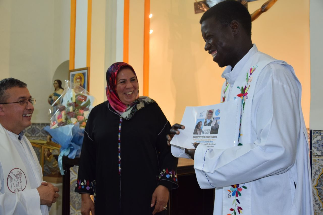Célébration hommage à Imad Eglise de Mdiq au Maroc 7